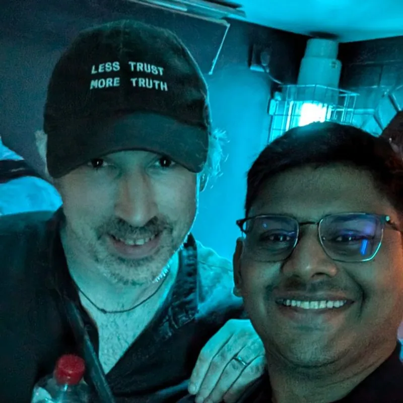 Kevan Shah with Gavin Wood