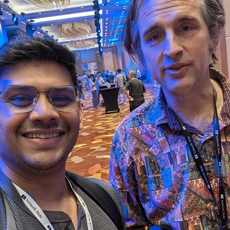 Kevan Shah with Zooko Wilcox